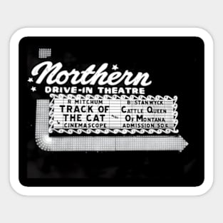 Northern Drive-In Theatre - Phoenix Arizona 1954 Sticker